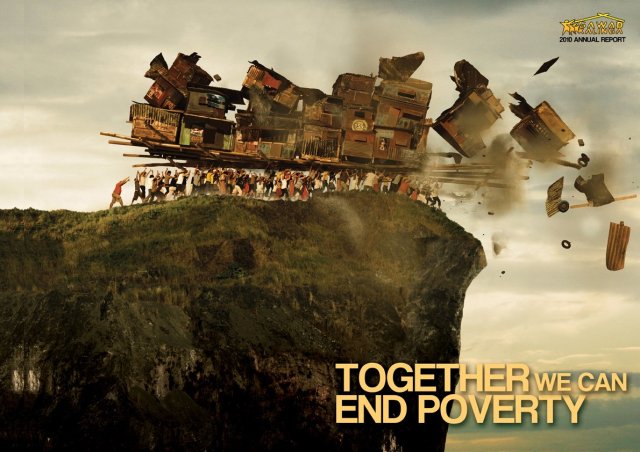 Together we can end poverty, Gawad Kalinga