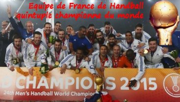 France quintuple championne du monde de Handball